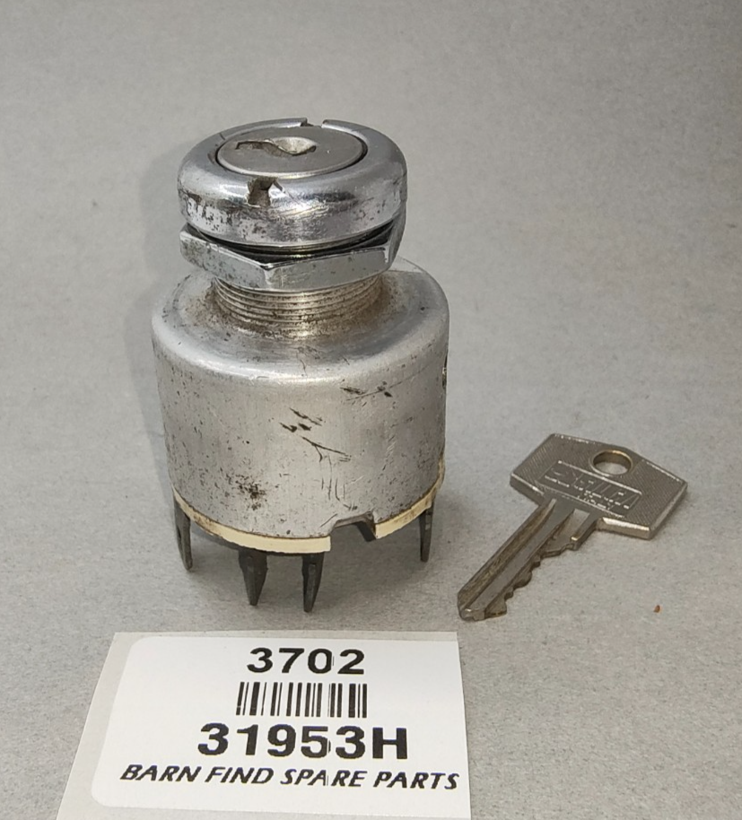 Original Lucas combined 3 position ignition & starter switch Good Used 31953H4