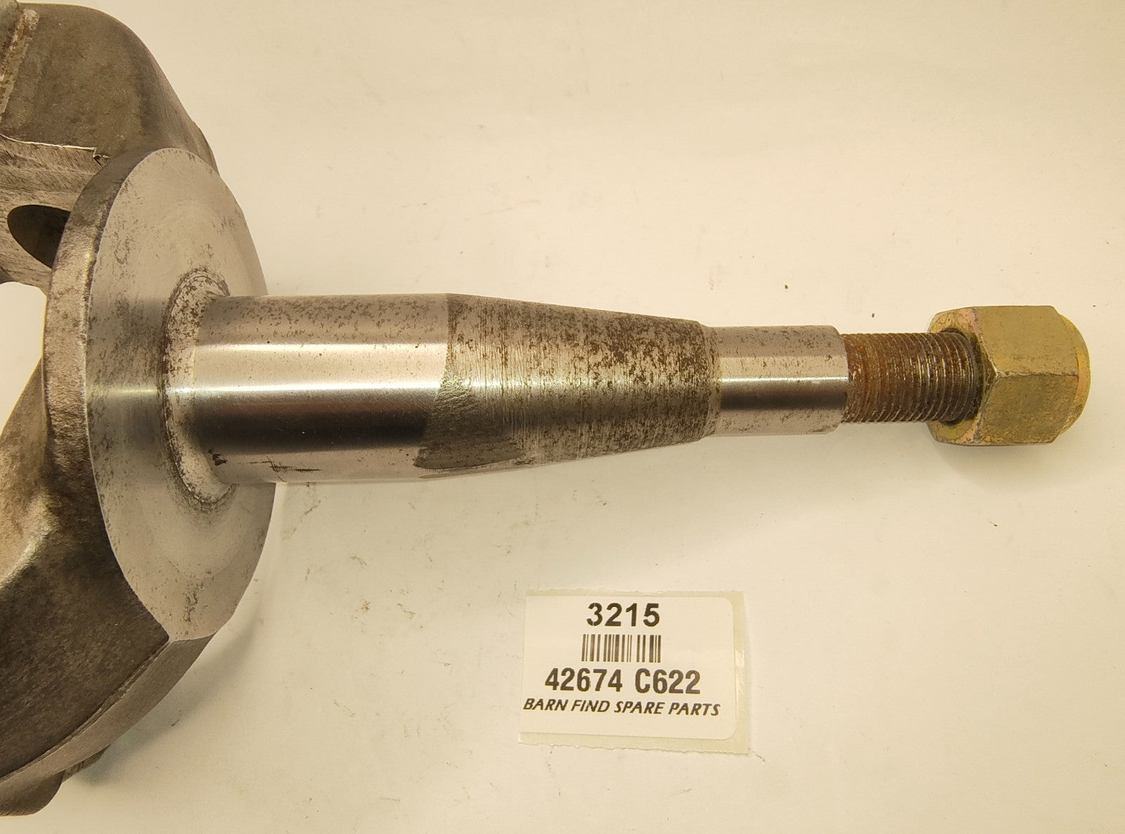 Pair of Jaguar Mark 4 1 1/2 Litre and earlier 2 1/2 Litre stub axles C621 C6227