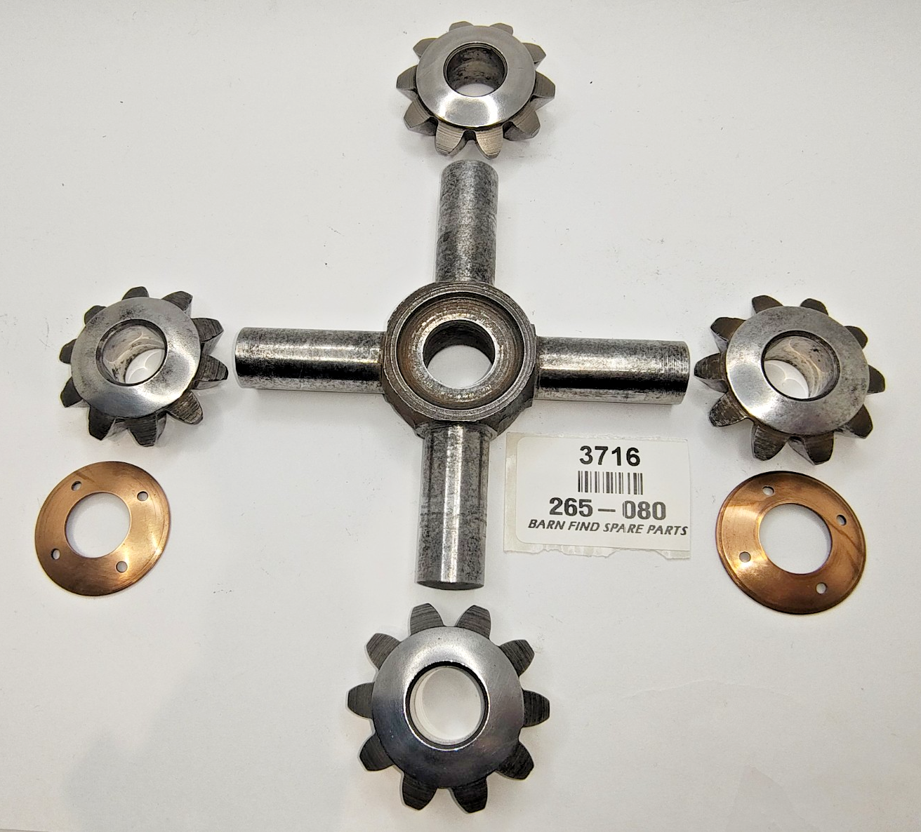 MG TC used Differential Spider 265-050 with 4 x 265-060 10 tooth spider gears3