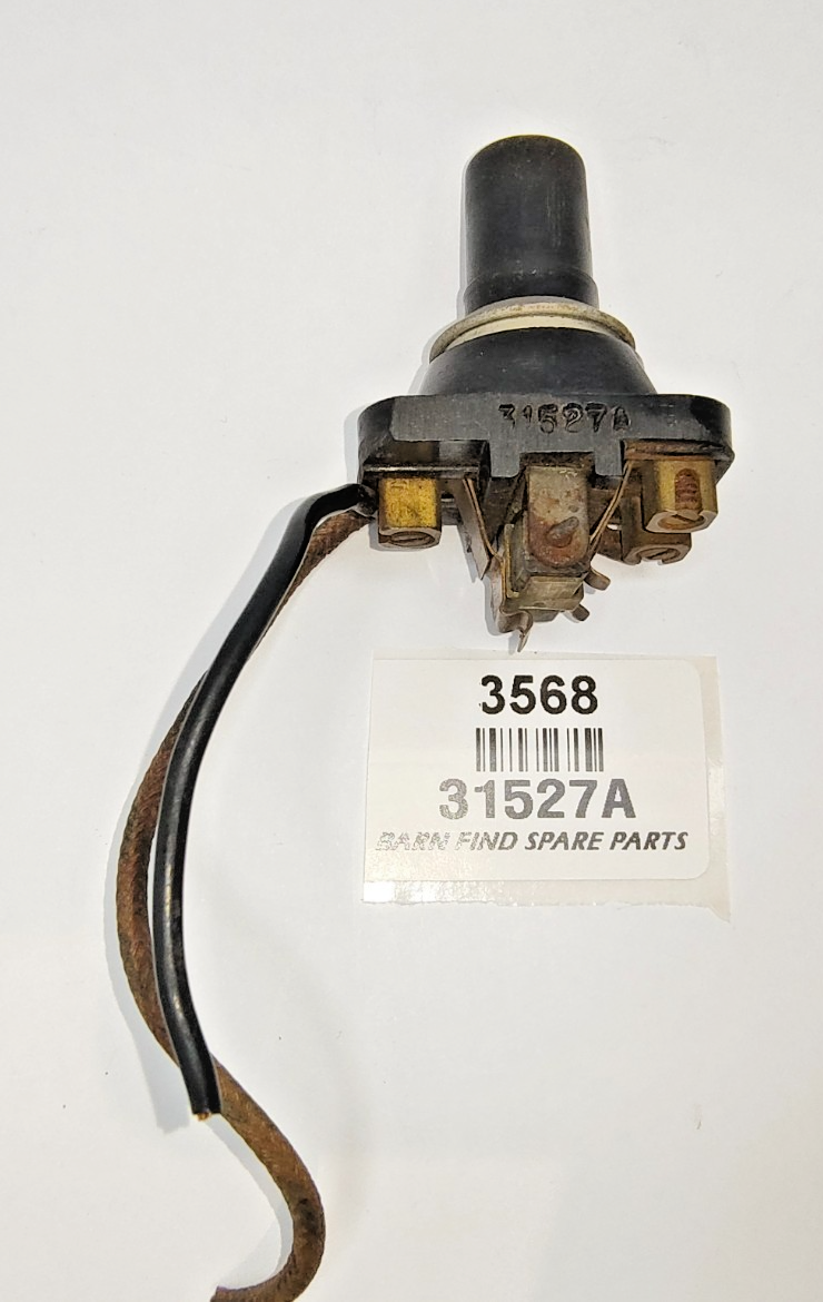Lucas 31527A Interior Light push on/off switch USED Working suits Jaguar XK1505