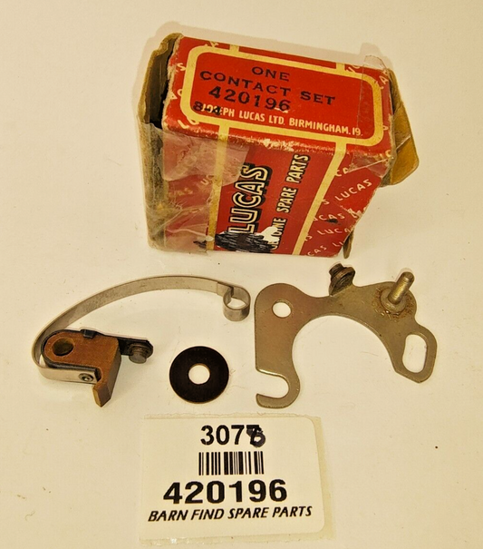Lucas New Old Stock Contact Set 420196 - incomplete set0