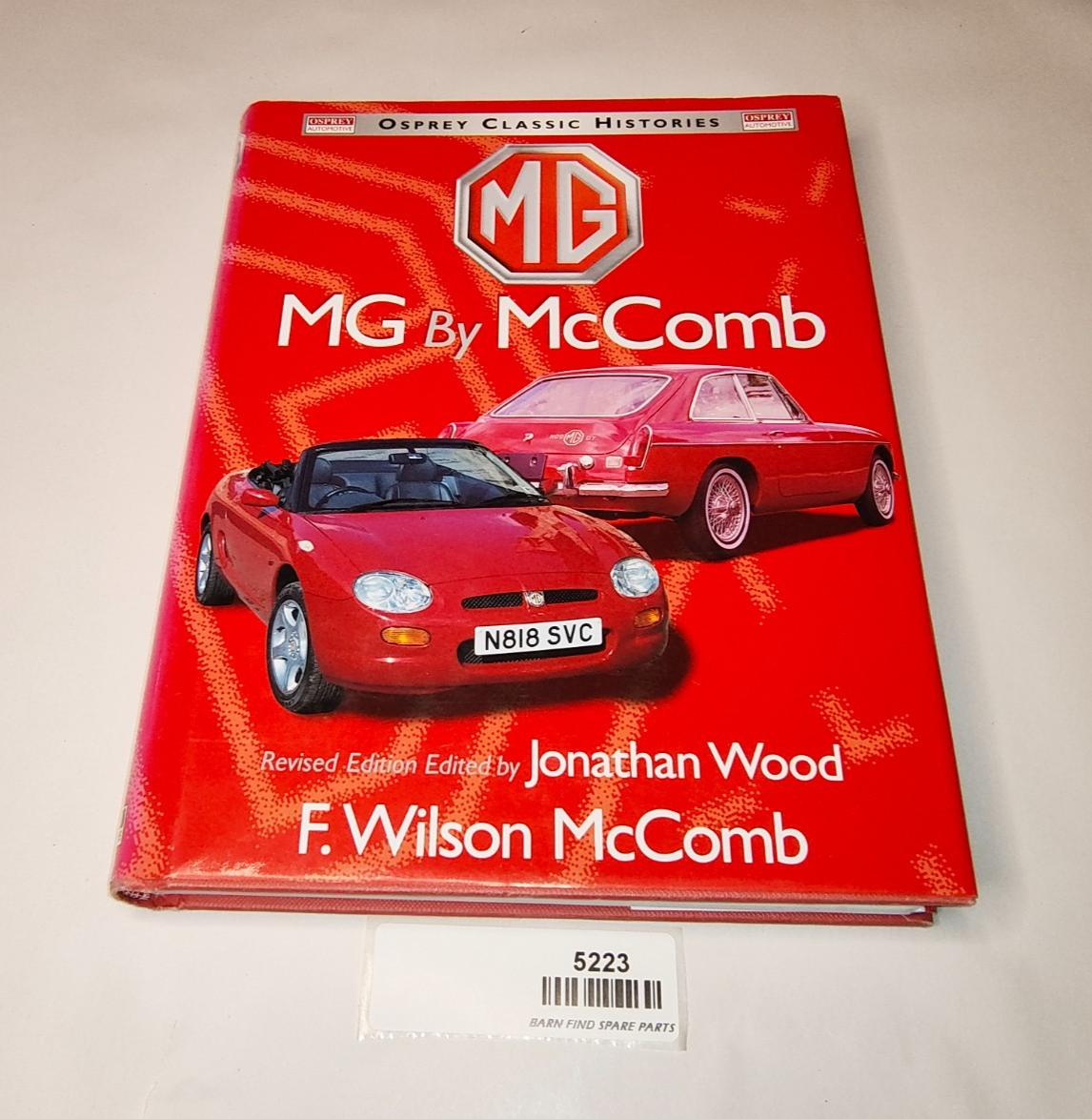 MG by McComb 1998 third edition hardcover book good pre-owned condition0