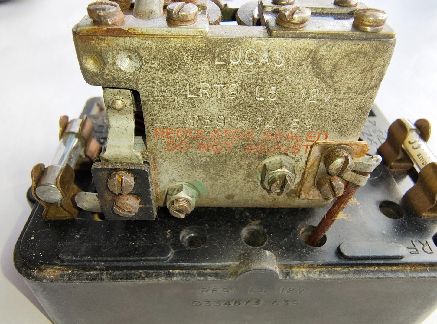 Lucas Original USED RF91 L4 Regulator/Control Box, 12 Volt  RF91 L4   33457315