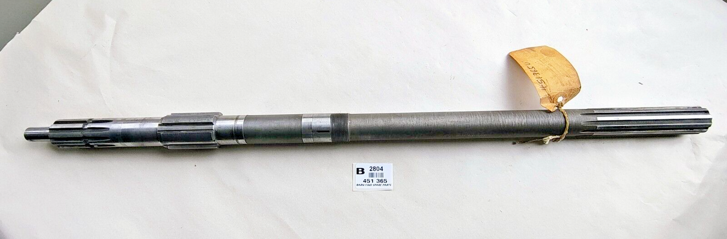 MG Gearbox Mainshaft  451-365 B, Sliding Spline Type, Good  Used Condition8