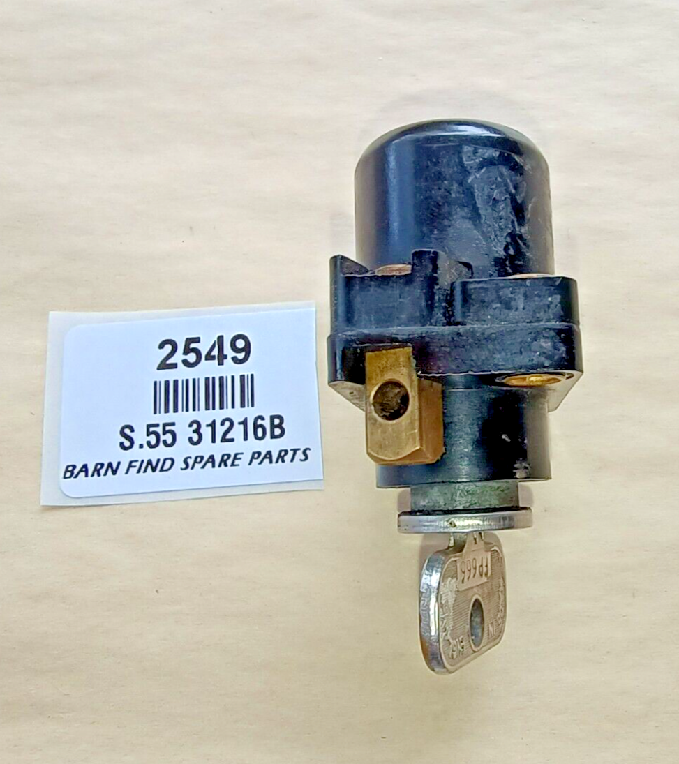 Lucas Original Ignition Switch S.55 31216B, Used Condition1