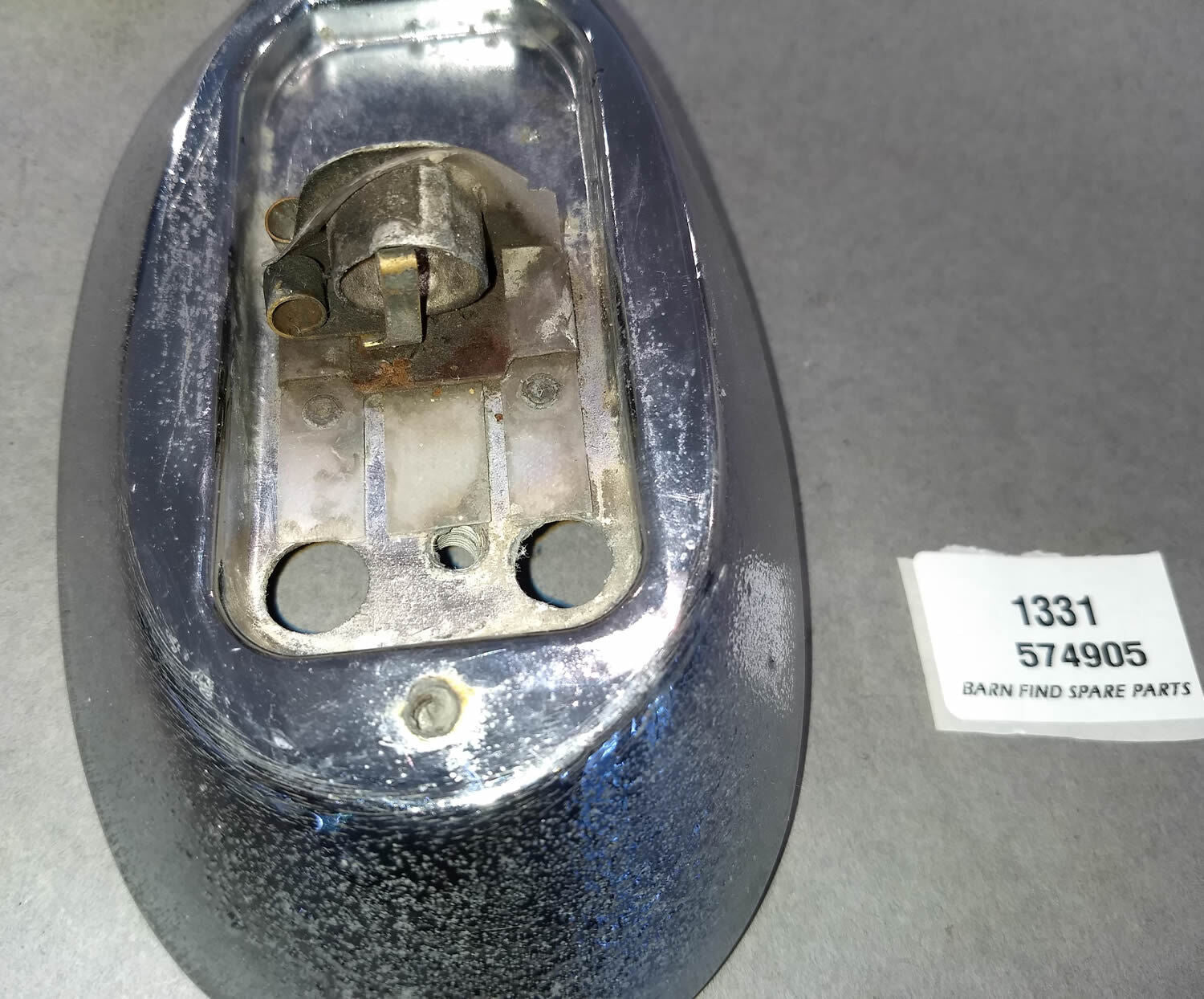 Lucas Tail Light housing 574905 Left To Suit AC Aceca, Bugeye Sprite, Morris Min1