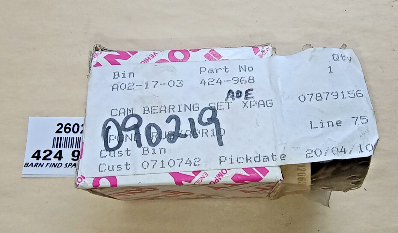 MG Cam Bearing set XPAG 424-968  New Old Stock2