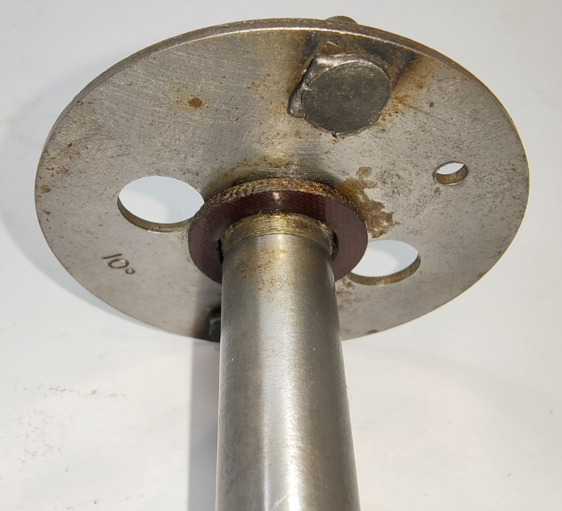 Lucas Distributor Used Shaft Action Plate 10 degrees with fibre spacer 410767 ?4