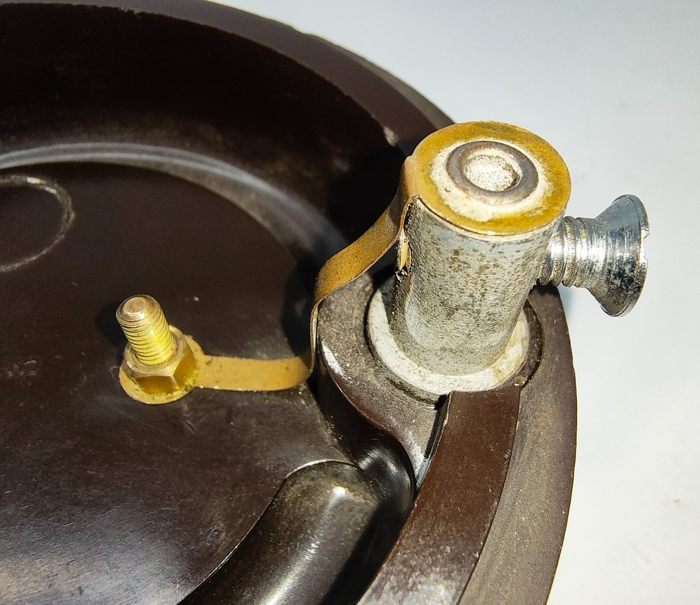 Original vintage Lucas Bakelite Horn Push Used 32749 Suit MG YA YB Austin Healey5