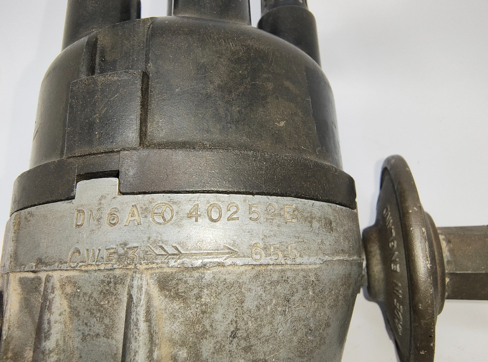 Lucas Original Used Distributor DM6A 40252 E Type CW53 Dated 6 55 (June 1955)10