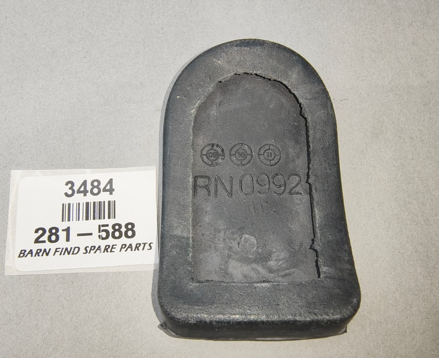 Brake or Clutch Pedal Rubber Pad New 281-588 Suits various MG & AH Sprite2