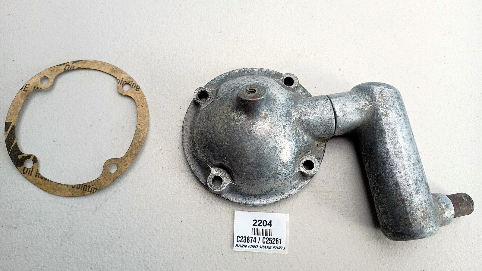  Jaguar Engine Oil Breather Housing C23874 / C25261, Used Condition0