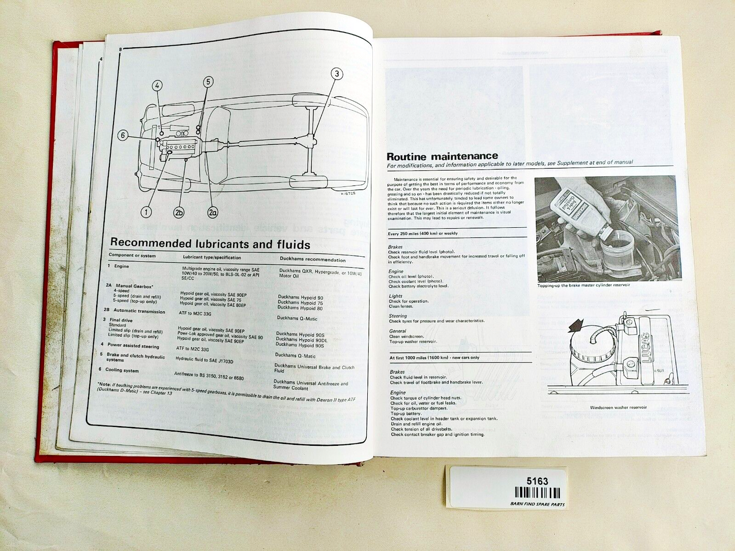Hardcover Jaguar Daimler Sovereign XJ6 Series 1 2 & 3 1968-1986 Haynes Manual6