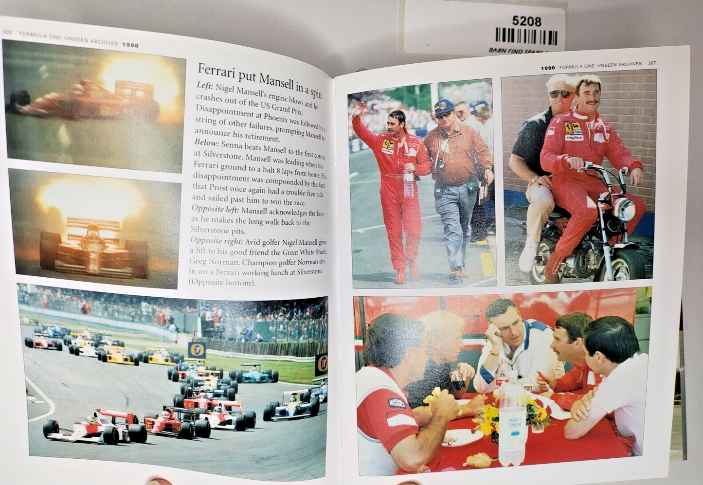 Formula One Unseen Archives hardcover Book by Tim Hill11
