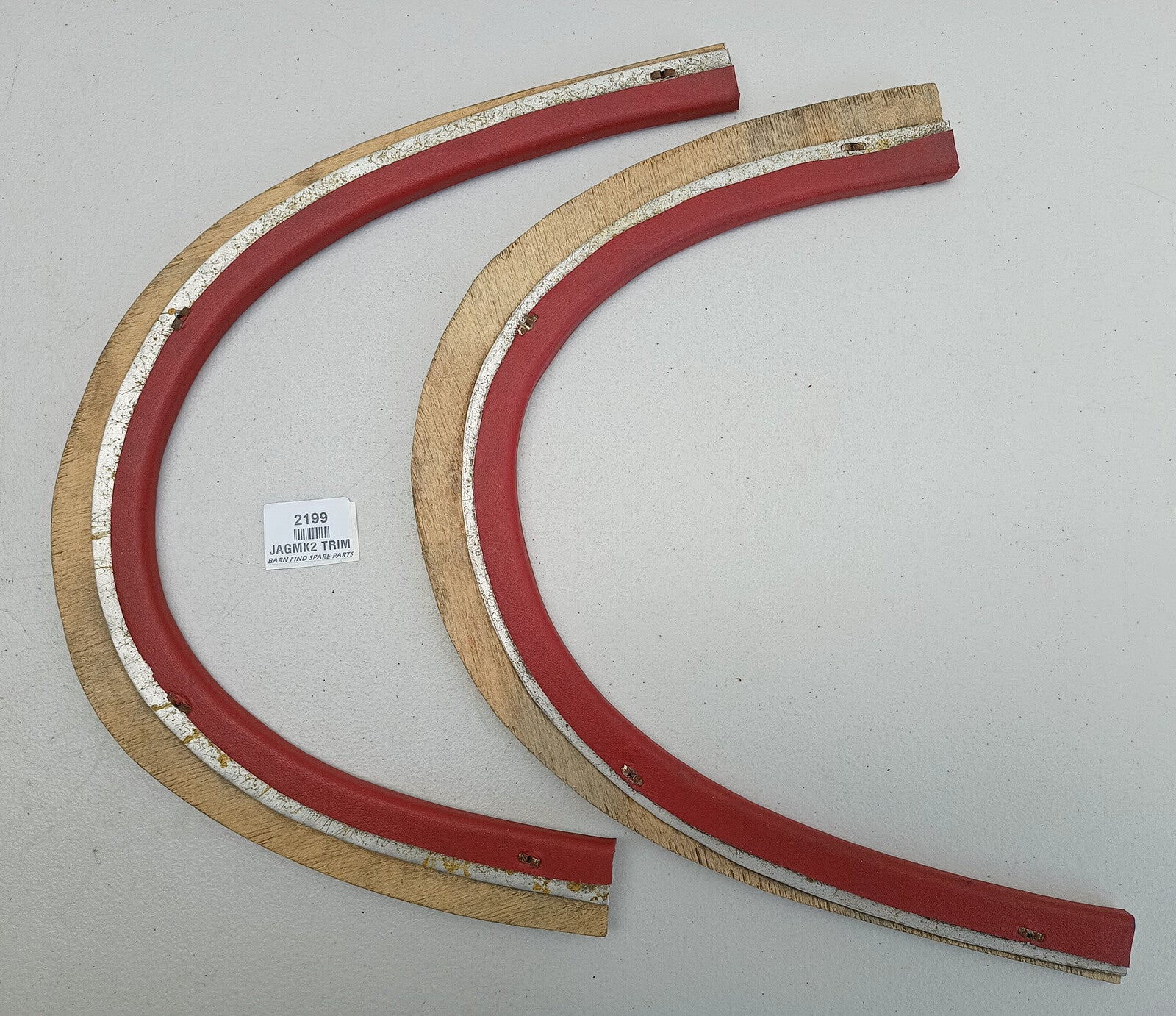 Jaguar Mk2 Rear Door quarter light surround trim, JAGMK2 TRIM. Used condition0