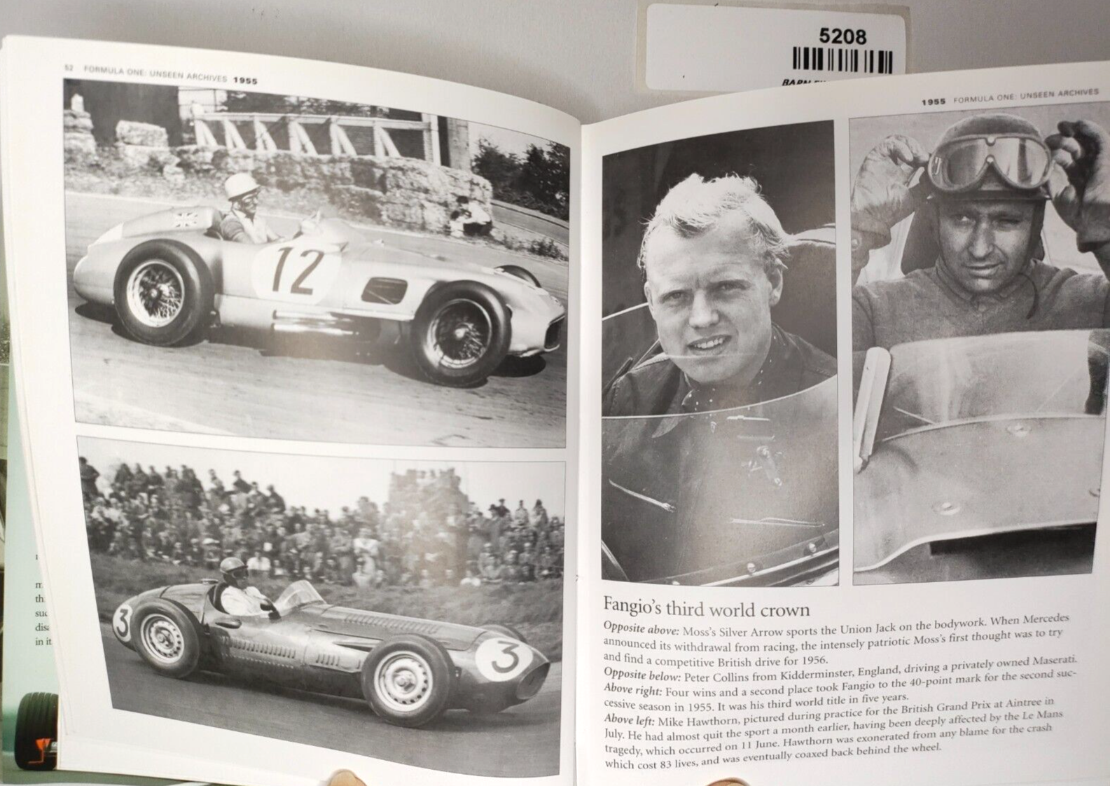 Formula One Unseen Archives hardcover Book by Tim Hill7