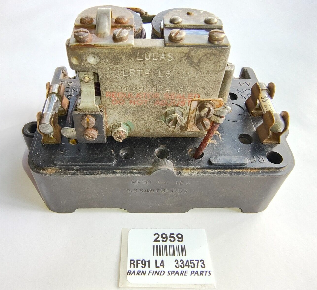Lucas Original USED RF91 L4 Regulator/Control Box, 12 Volt  RF91 L4   33457314