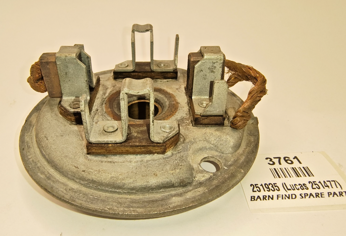 Lucas Original USED Starter Motor commutator end plate bracket 2519351