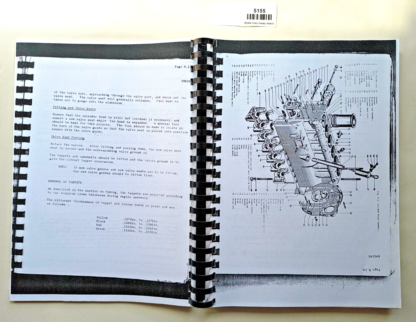 Aston Martin DB4 and DB4GT workshop manual reprint/copy3