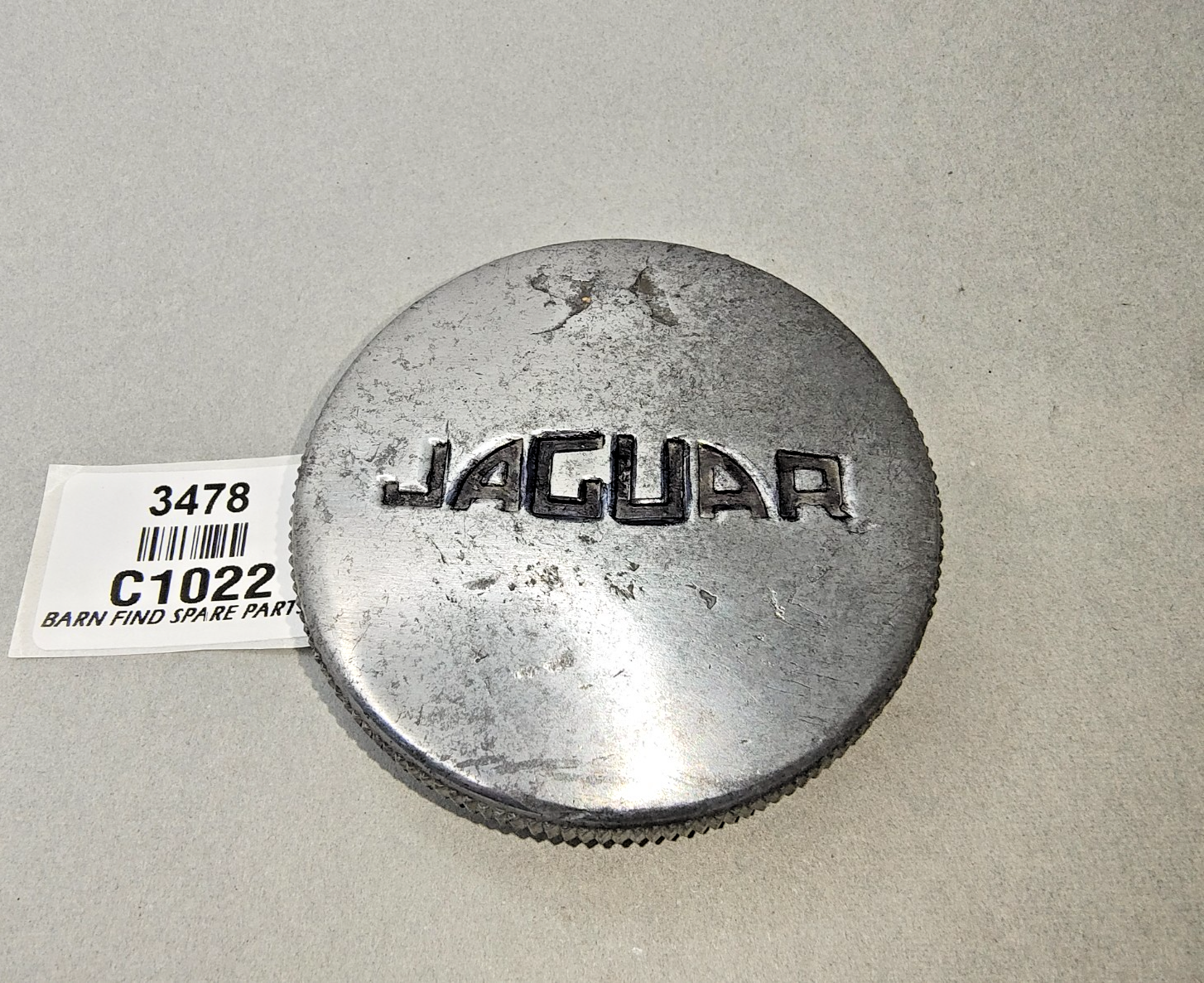 Oil Filler Cap USED condition, C1022. Suit Jaguar XK E-Type Mk2 XK120 MK9 & MK100
