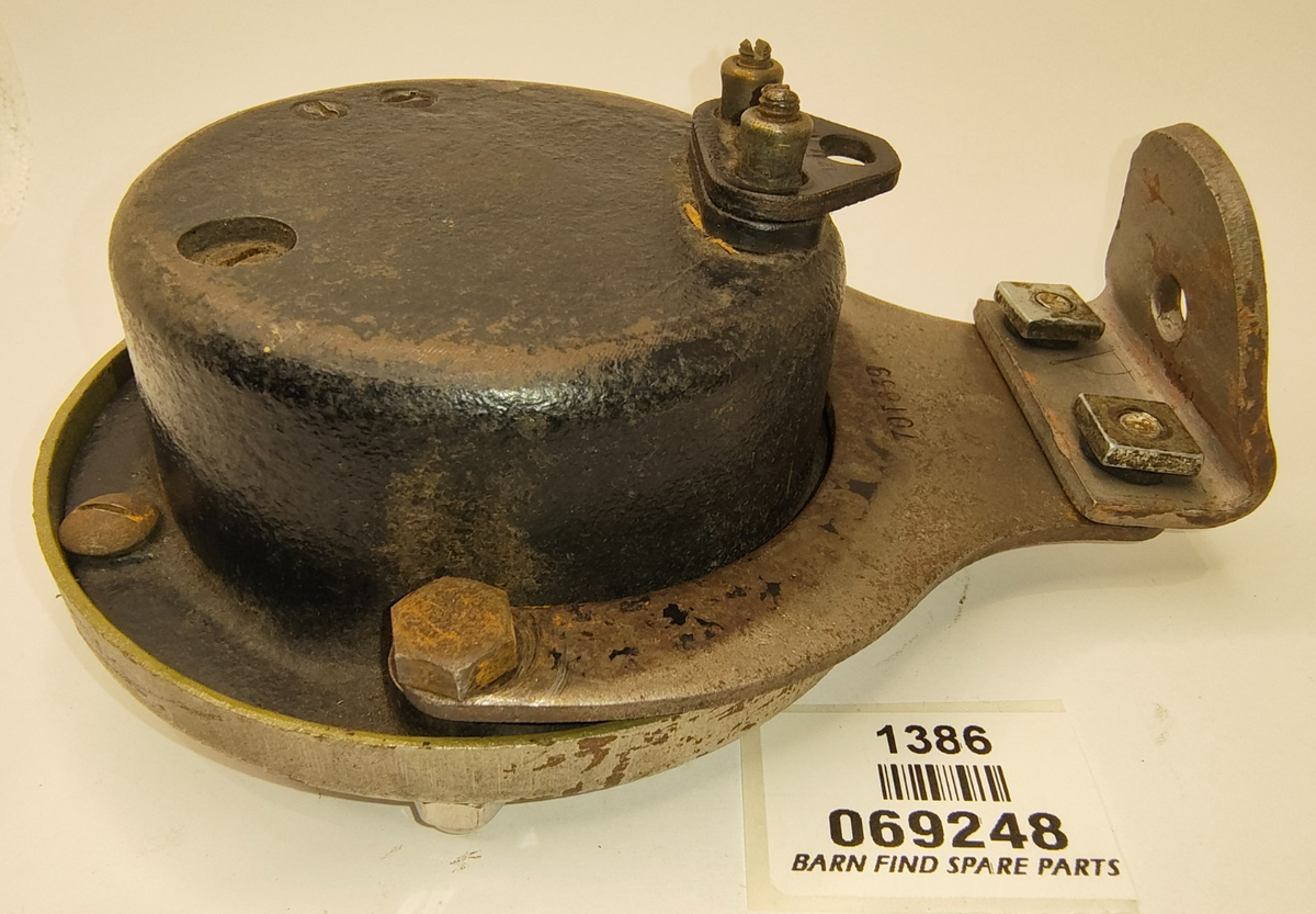 Lucas Original USED Altette 12 Volt 4.5 Inch Horn PN: 069248 & brackets11