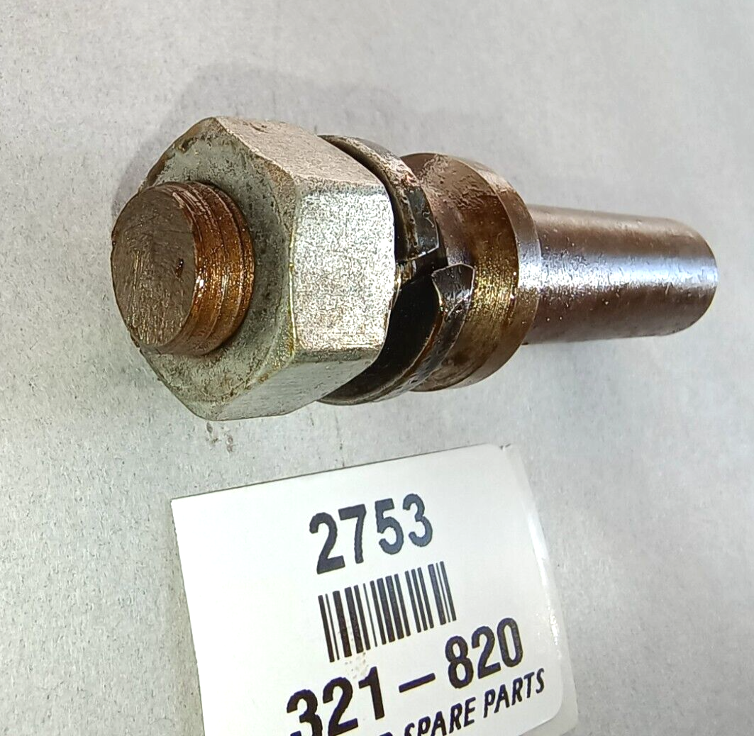 Stud Pin Shocker Link 321-820 with Nut 311-280 incl. Spring washer Rear MG TC6