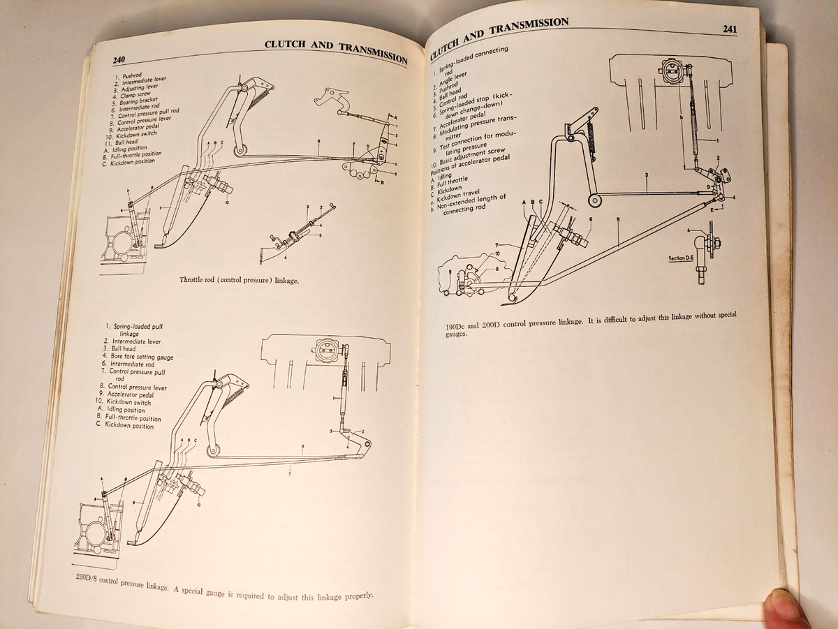 Vintage Chilton's Mercedes-Benz 1 Repair Tune-Up Guide Models to 1970 Manual10