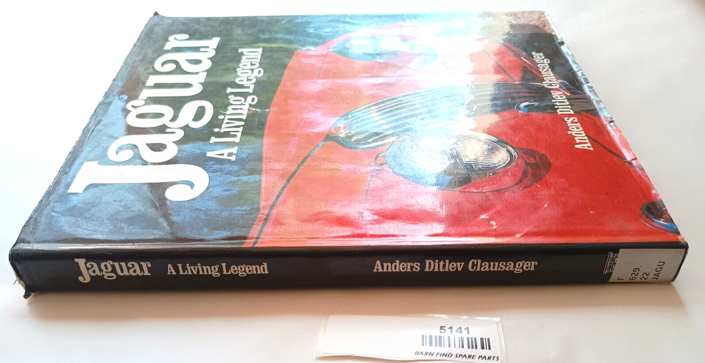 Jaguar A Living Legend hardcover book by Anders Clausager2