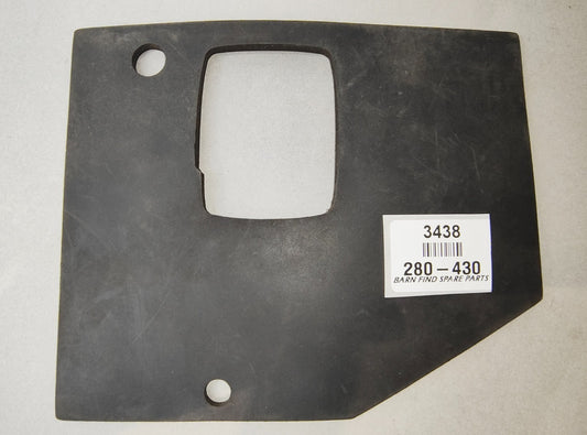 FLOORBOARD to Pedal Box Rubber Pad, New Old Stock 280-430 To Suit MG TD - TF0