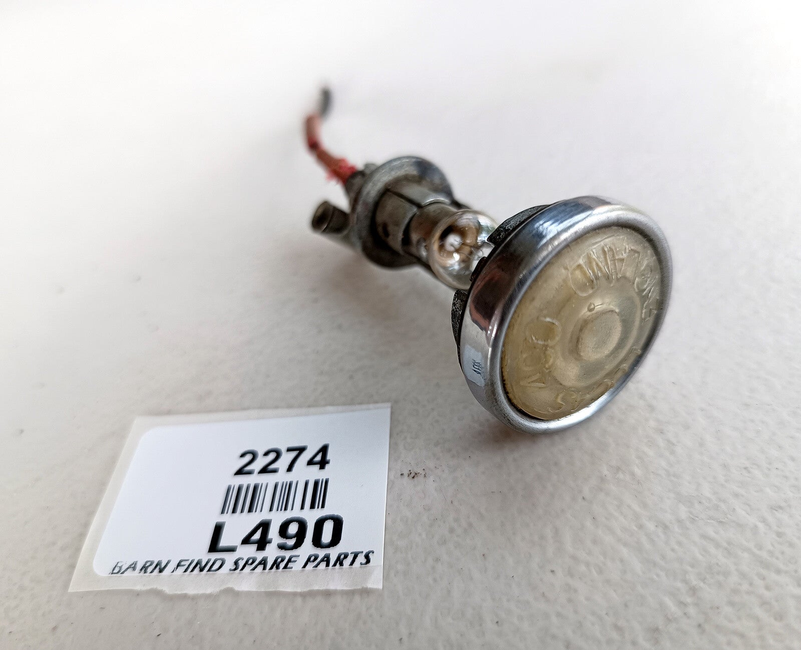 Original Lucas 490 Side light, L490. Used Condition0