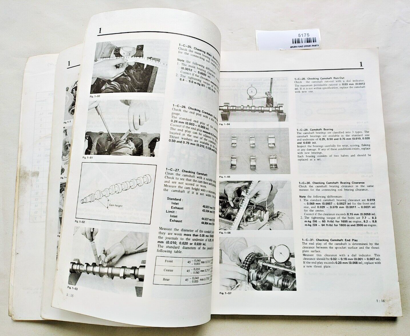 Original MAZDA 626 genuine dealer workshop manual 1978 pre-owned5