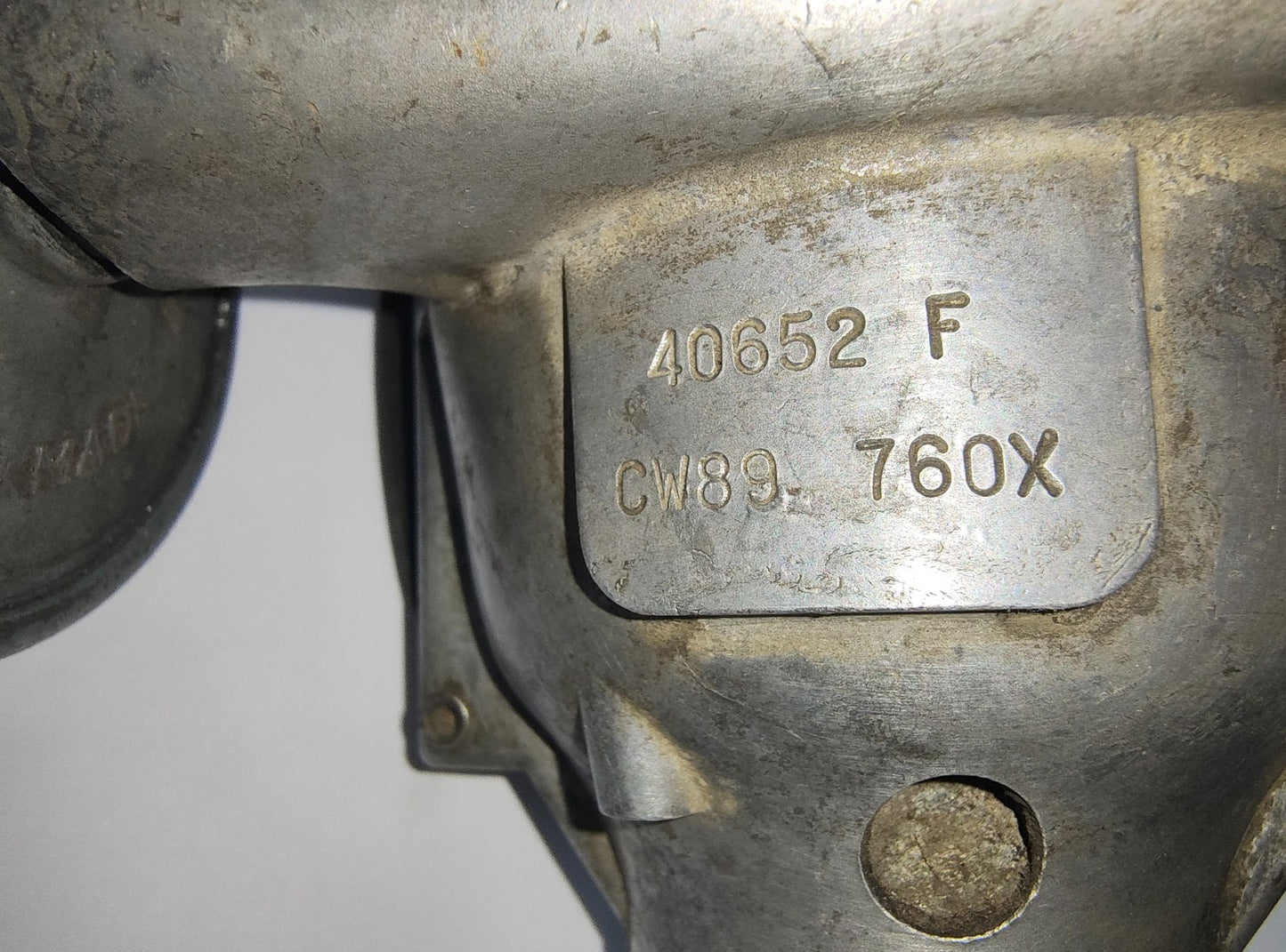 Lucas Original Used Distributor DM2 P4 40652 F, Type CW89 Date Stamped 7 60  X1