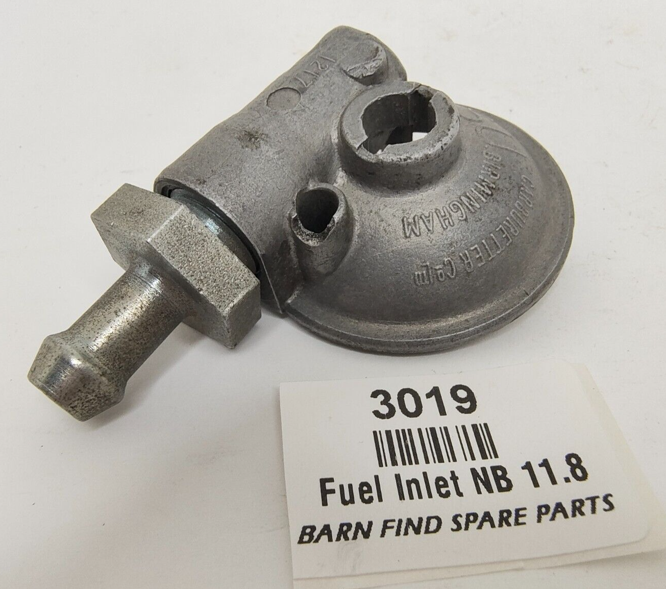 SU Carburettor NOS Fuel Bowl narrow bolt push on clamp style straight 11.8mm 1/22