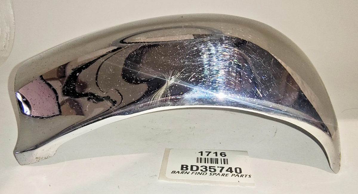 Jaguar E-Type RHS chrome tail finisher  BD35740 good used condition1
