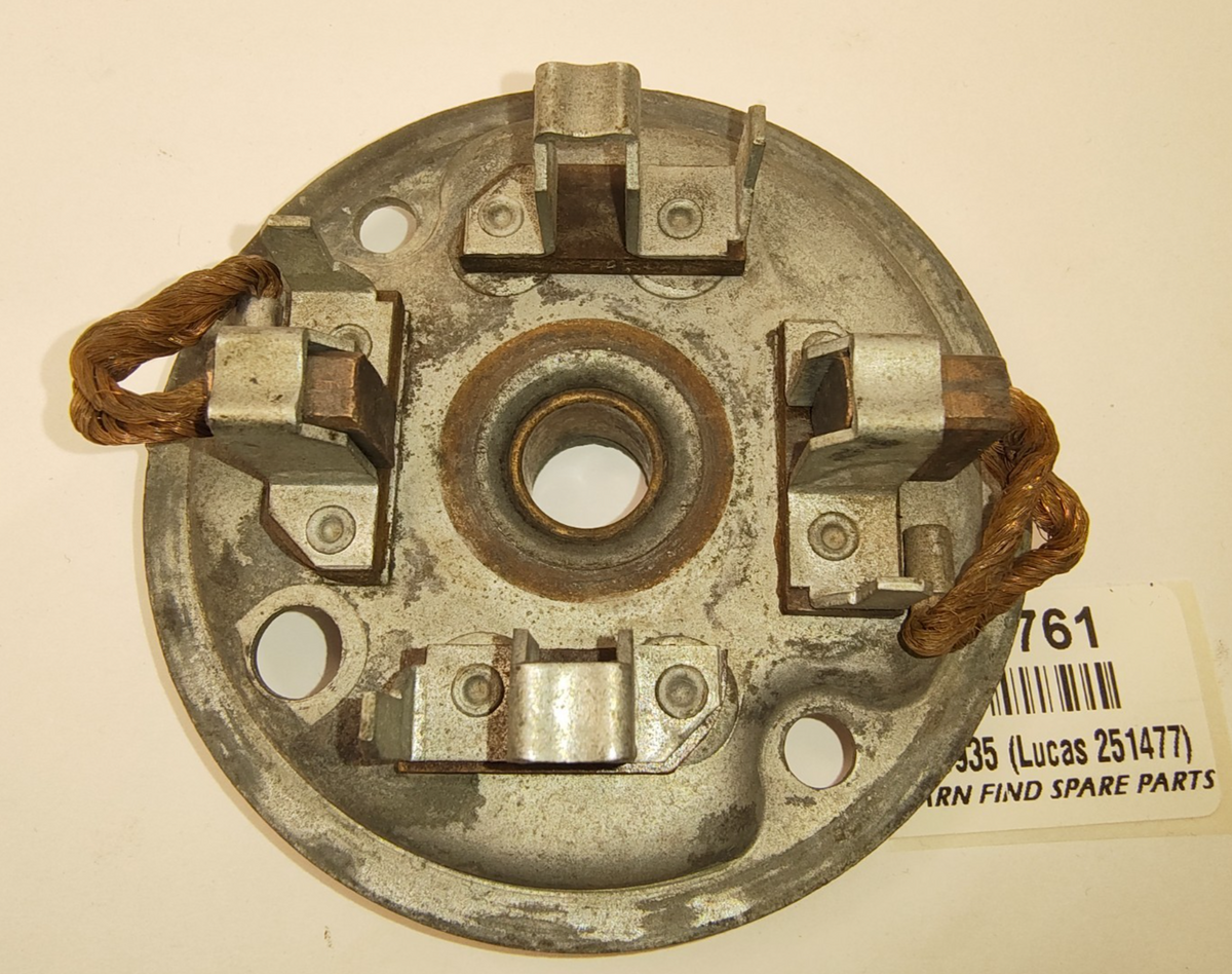 Lucas Original USED Starter Motor commutator end plate bracket 2519354