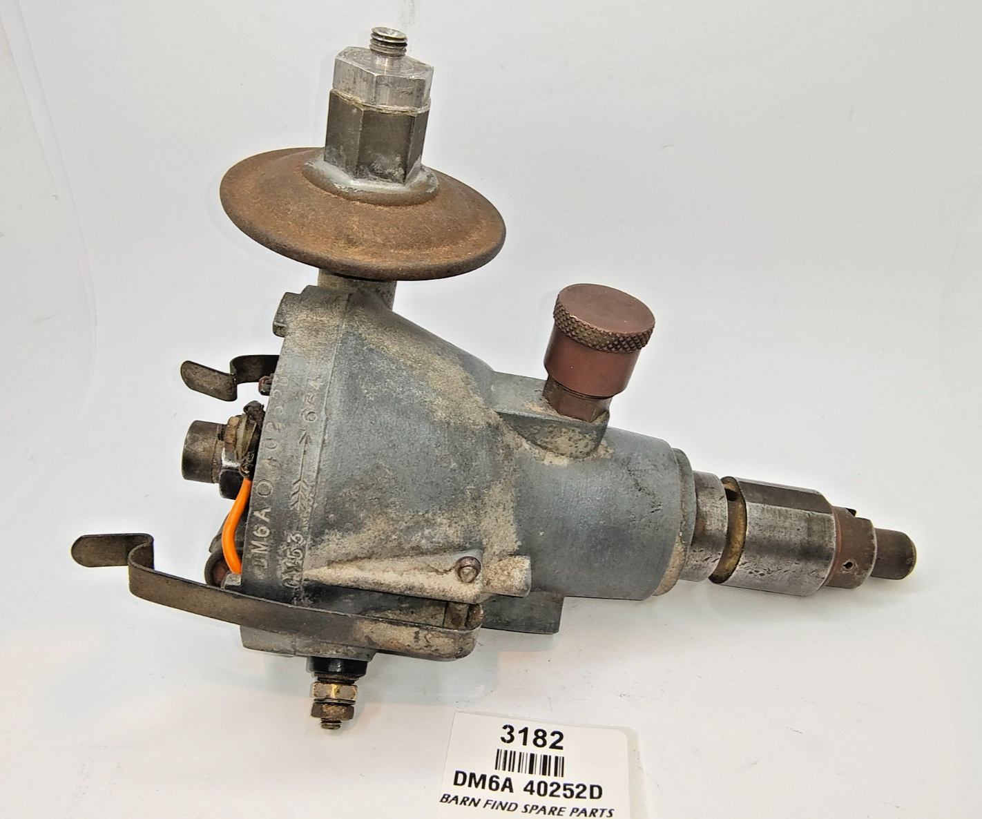 Lucas Original Used Distributor DM6A 40252D  Dated 6 54 Suits various 6 cylinder0