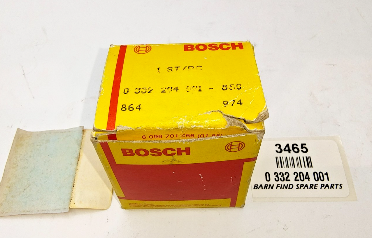 Bosch 5-pin connector 6 Volt 20/30A Fuel Injection Combination Relay 03322040010