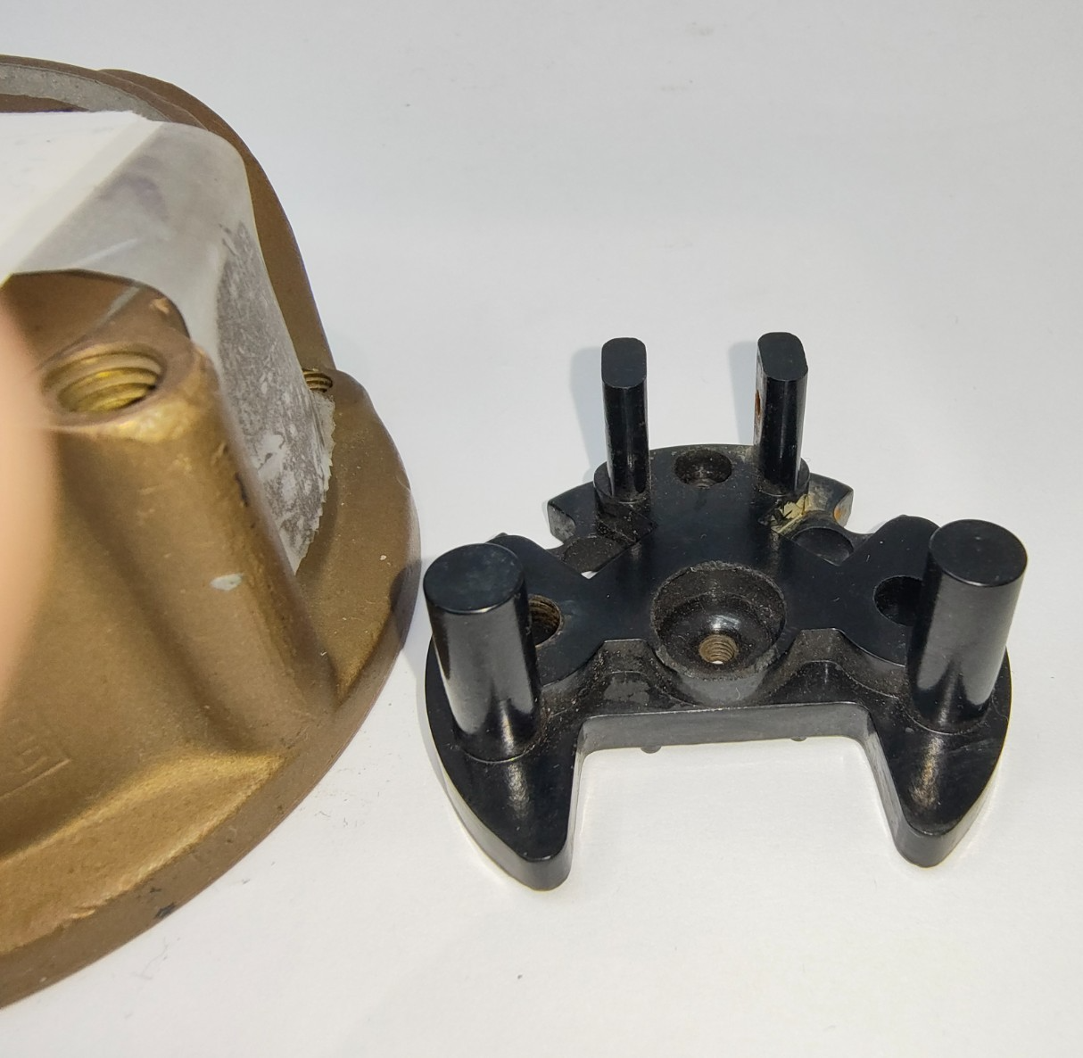 SU Type L  Brass  Body Fuel Pump AUA 4080  style RARE 6V New Old Stock11