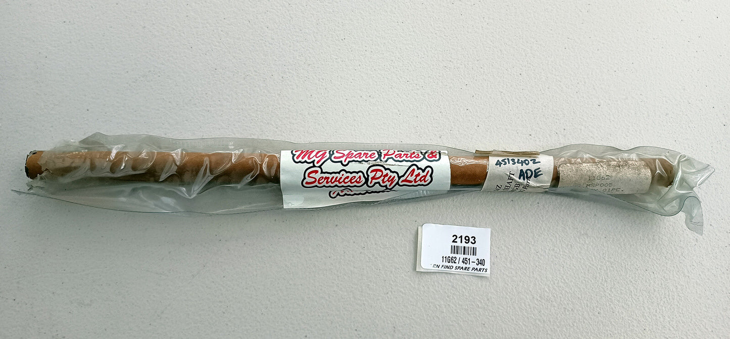 MG Rocker Shaft  11G62 / 451-340, New Old Stock0