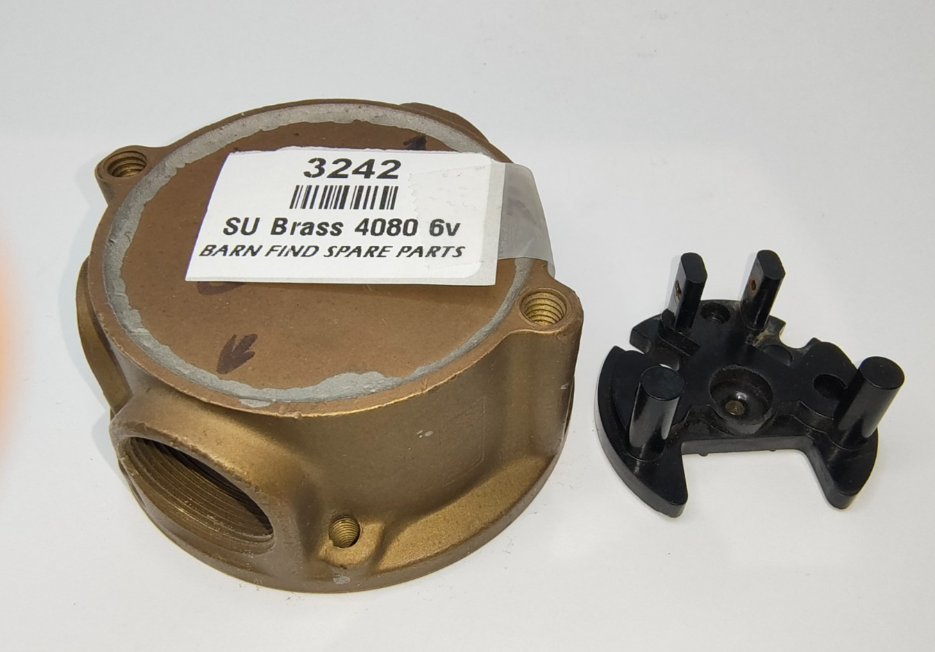 SU Type L  Brass  Body Fuel Pump AUA 4080  style RARE 6V New Old Stock0