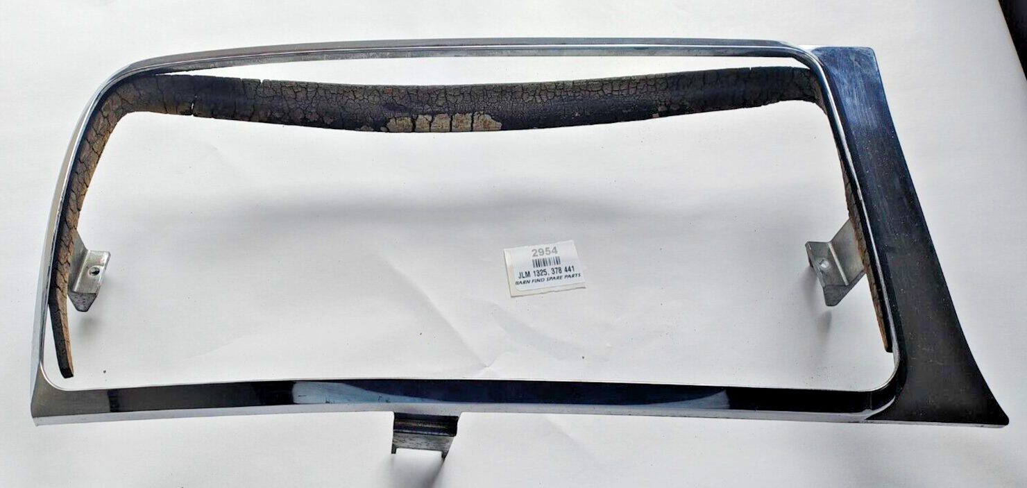 Original Jaguar XJ40 Daimler Headlight Chrome right Surround Bezel Trim JLM 13254