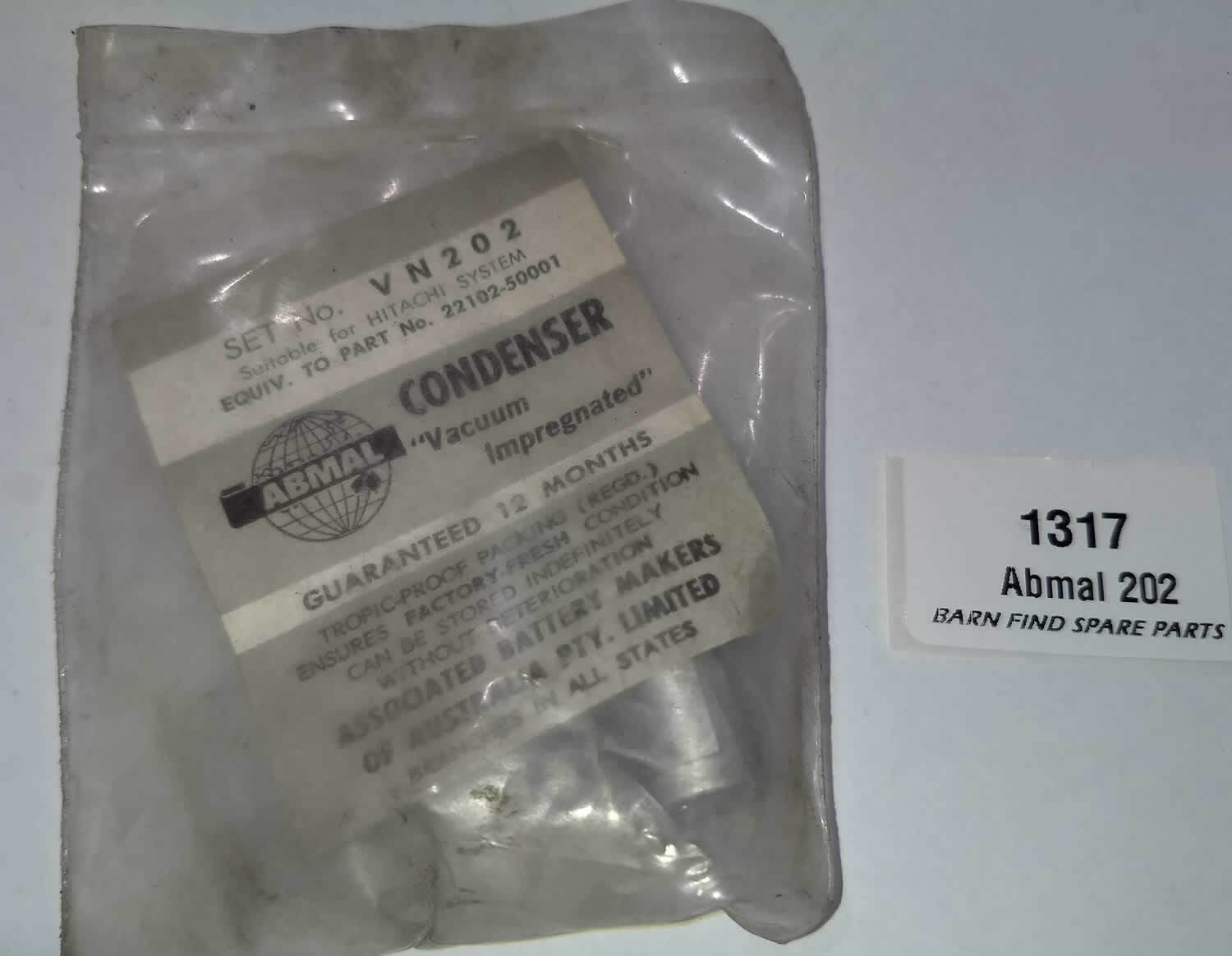 Condenser Abmal 202 New Old Stock0