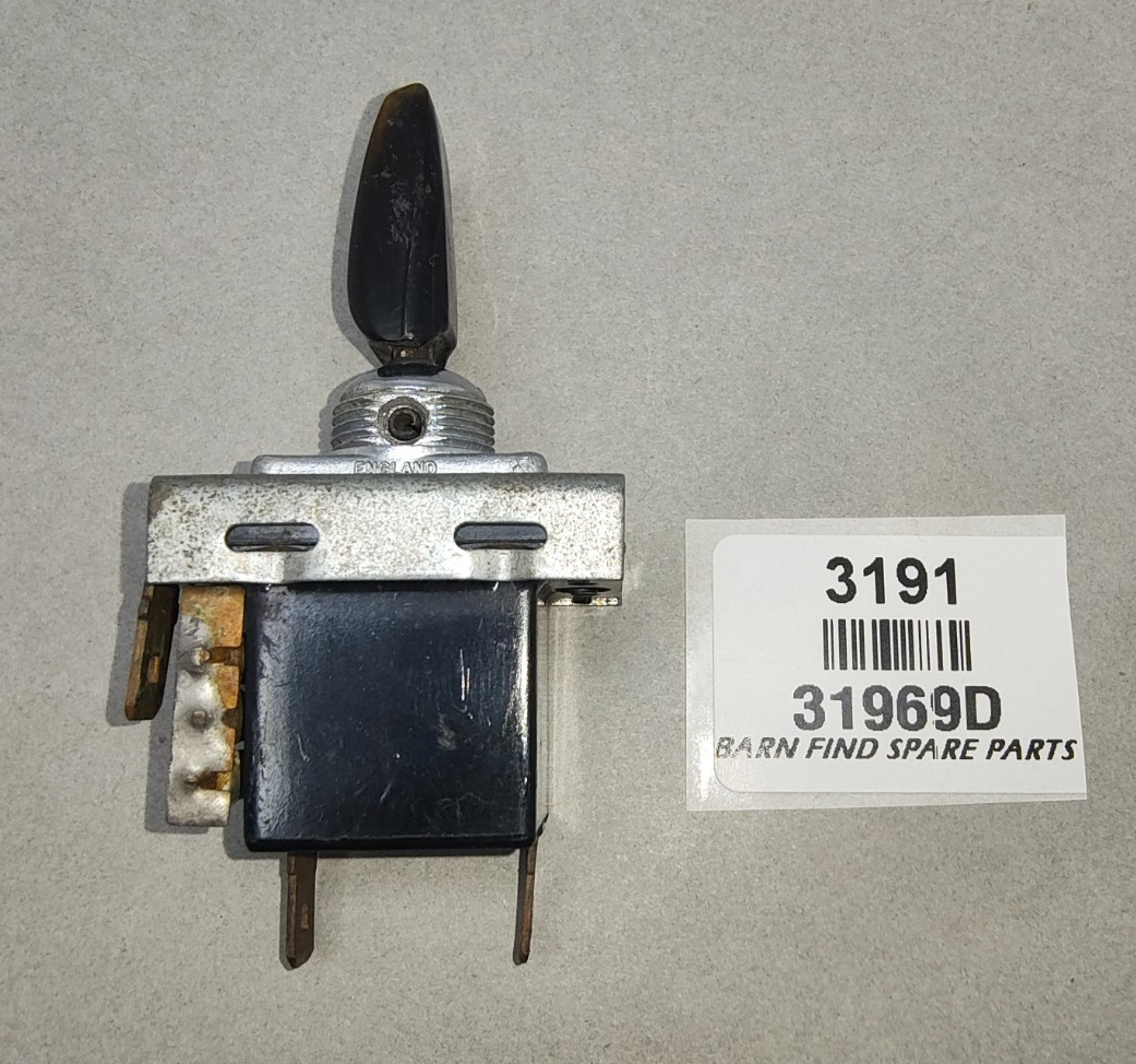 Genuine Lucas 31969D 3 position Instrument Panel Light Switch Jaguar Dated 11 632