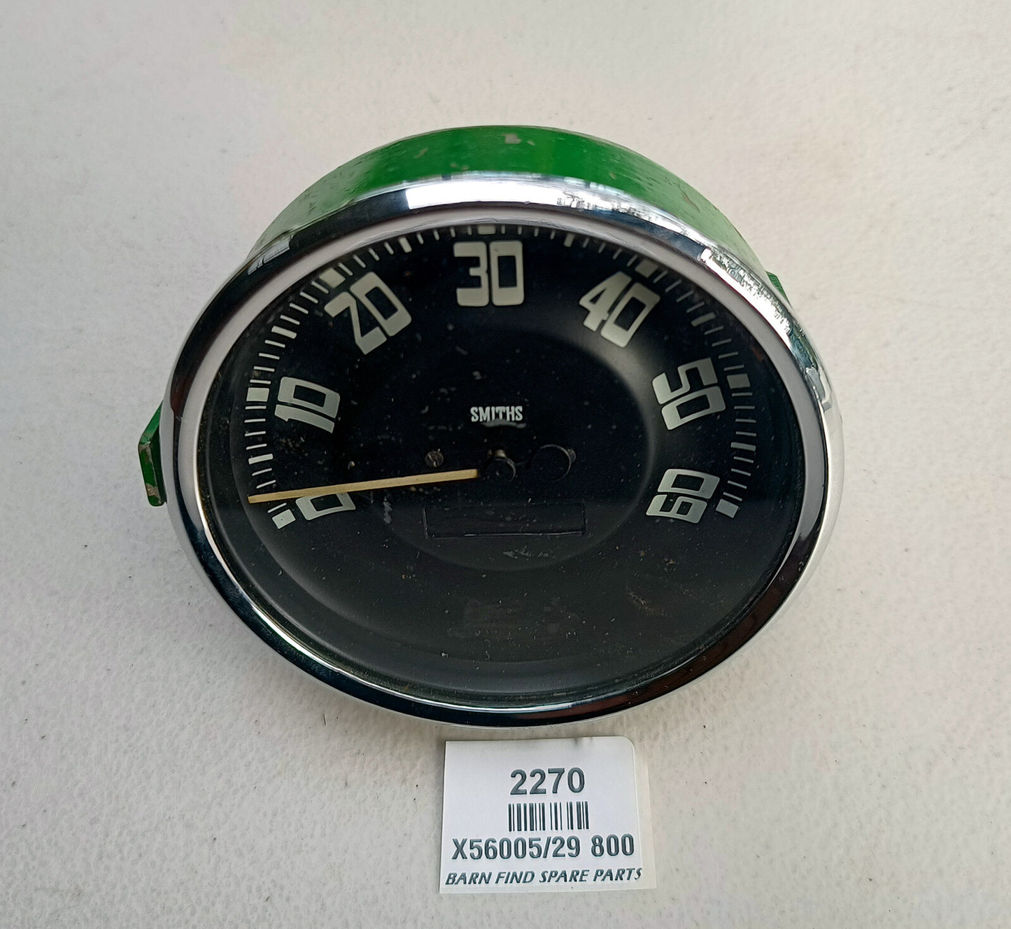 Smiths 4 inch Used speedometer X56005/29 800, Used Condition0