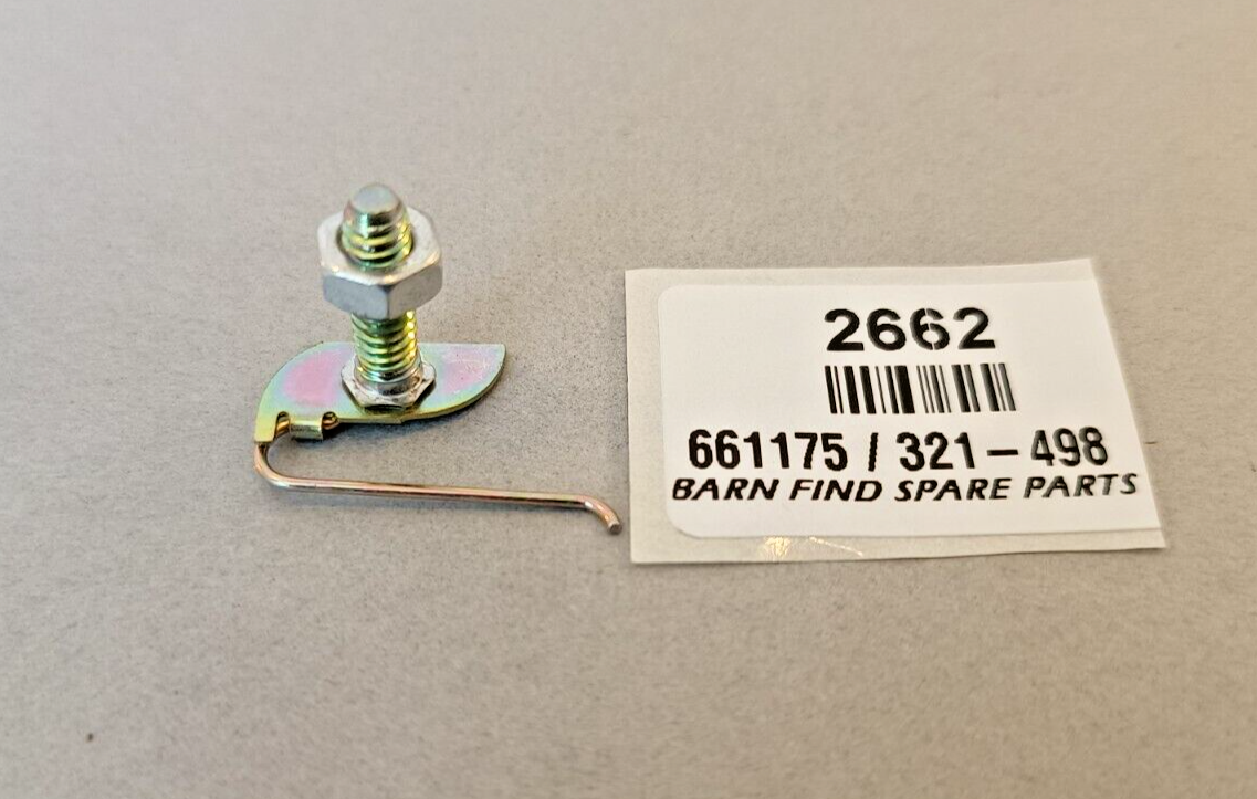 Small Spring Tail Clip moulding bolt  661175 321-498 MG Jaguar Holden0