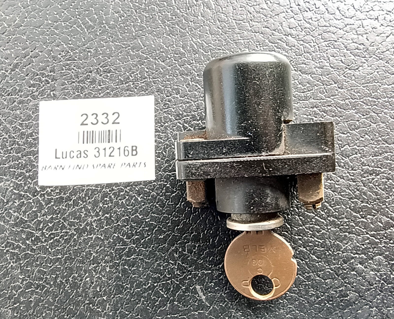 Lucas USED S.55 Ignition Switch, 31216B  FNR 3. Good Used Condition2