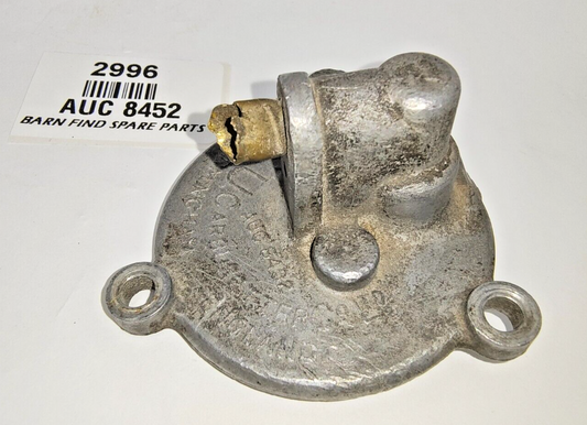 SU Used Carburettor FLOAT FUEL BOWL LID AUC 8452  Xfref: AUD9203 AUE 272 AUD22760