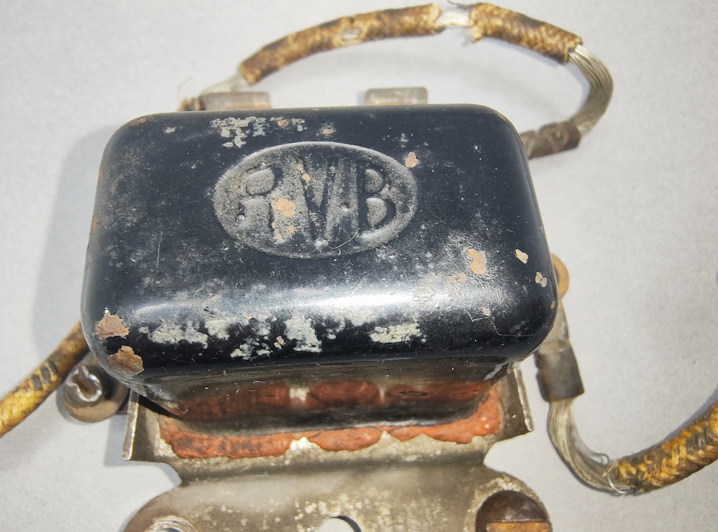 RVB Original 6v Used Horn Relay external 20 AMP fuse. 3 terminals marked H S B3