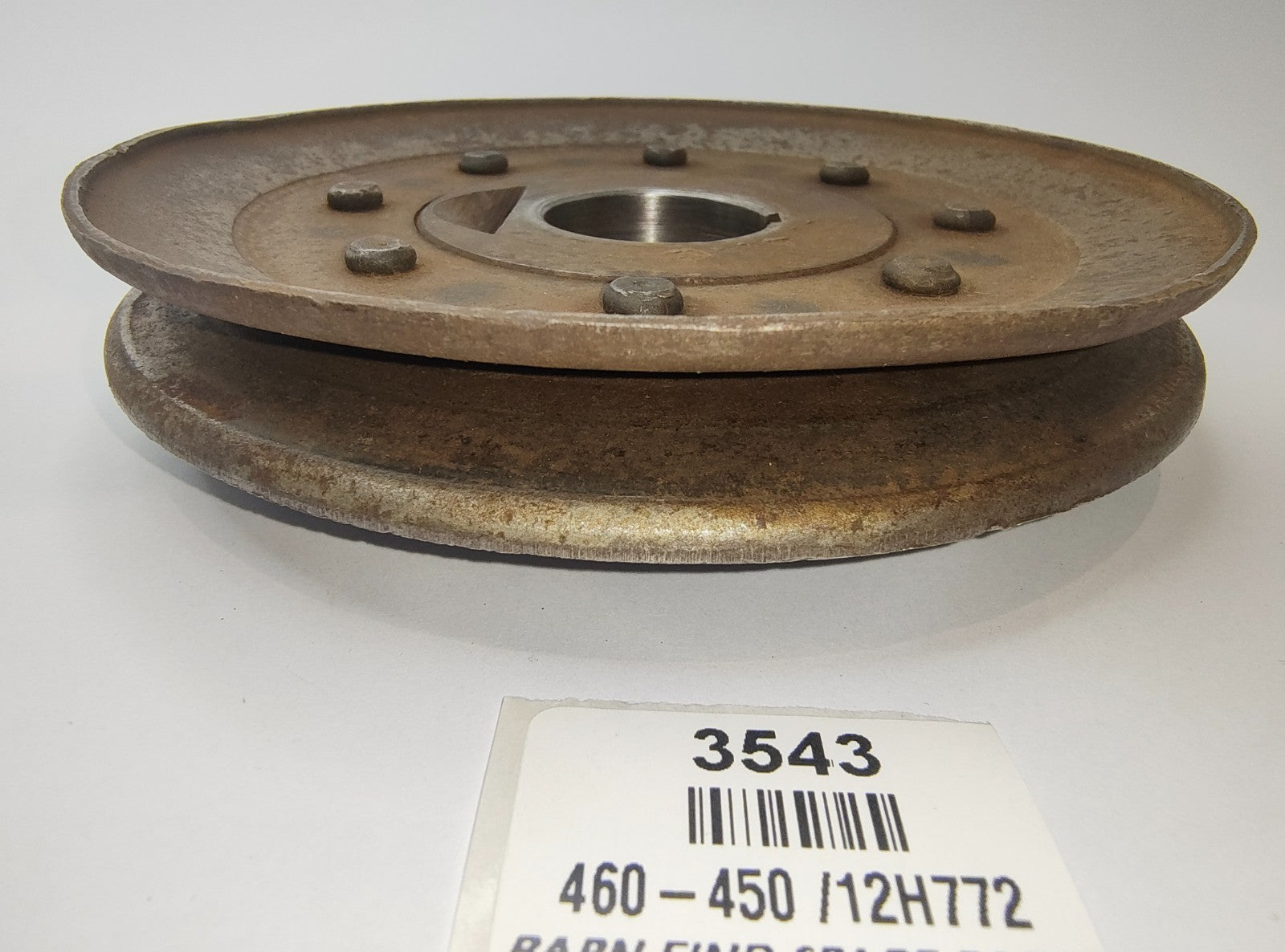 MG CRANKSHAFT PULLEY Genuine 3 part Pressed steel & Riveted type 460450 /12H7726