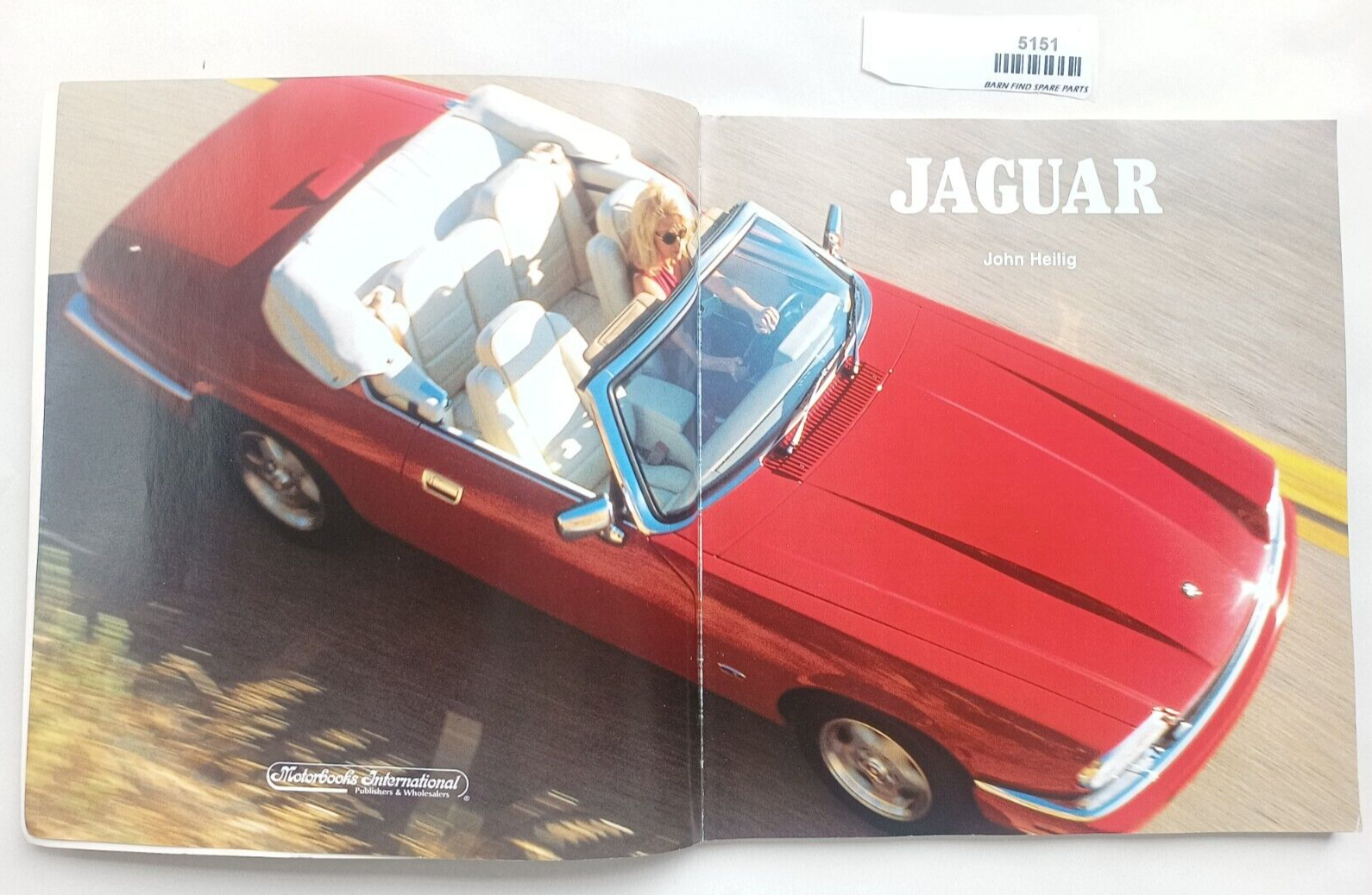 Jaguar by John Hellig (Enthusiast Colour series) paperback1